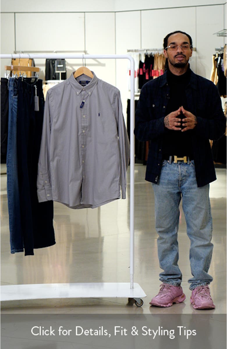 Classic Fit Stretch Oxford Button-Down Shirt, sales video thumbnail