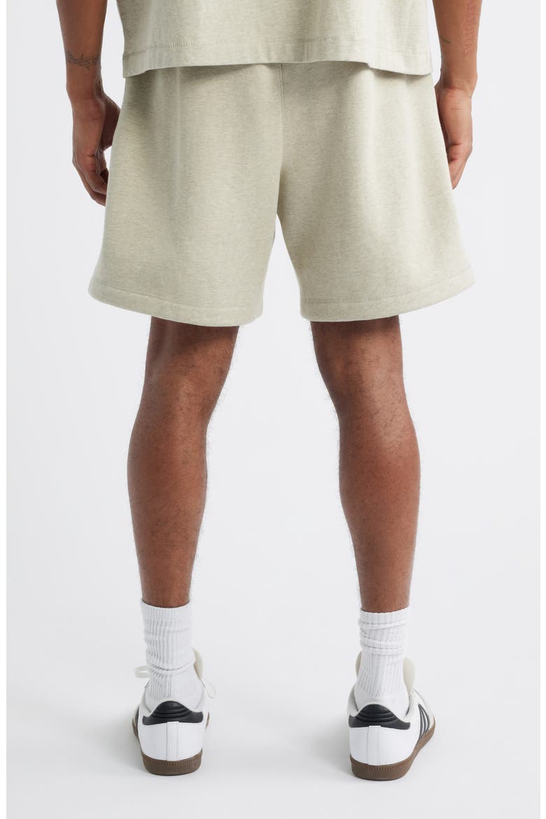Fleece Soccer Shorts, Alternate, color, HEATHER STONE