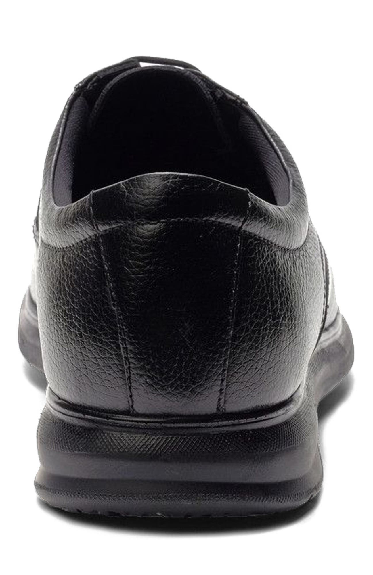 A. Veer Atlas Hybrid Derby, Alternate, color, Black Leather