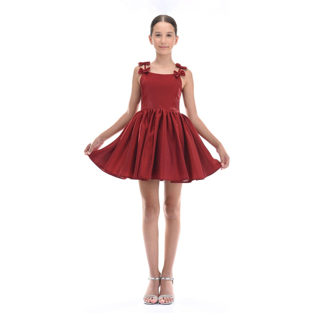 Tulleen Dumont Dress In Red