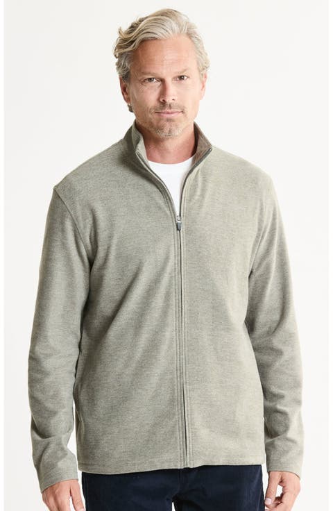 Ultra Soft Heather Knit Full Zip