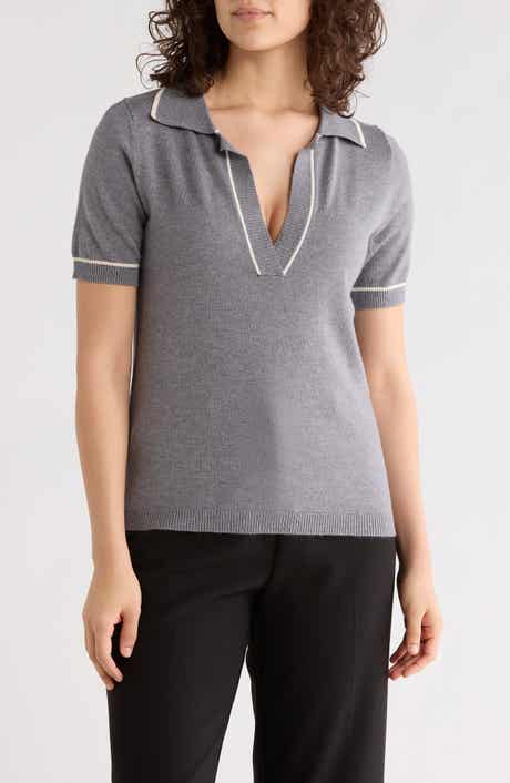 Johnny Collar Polo Sweater