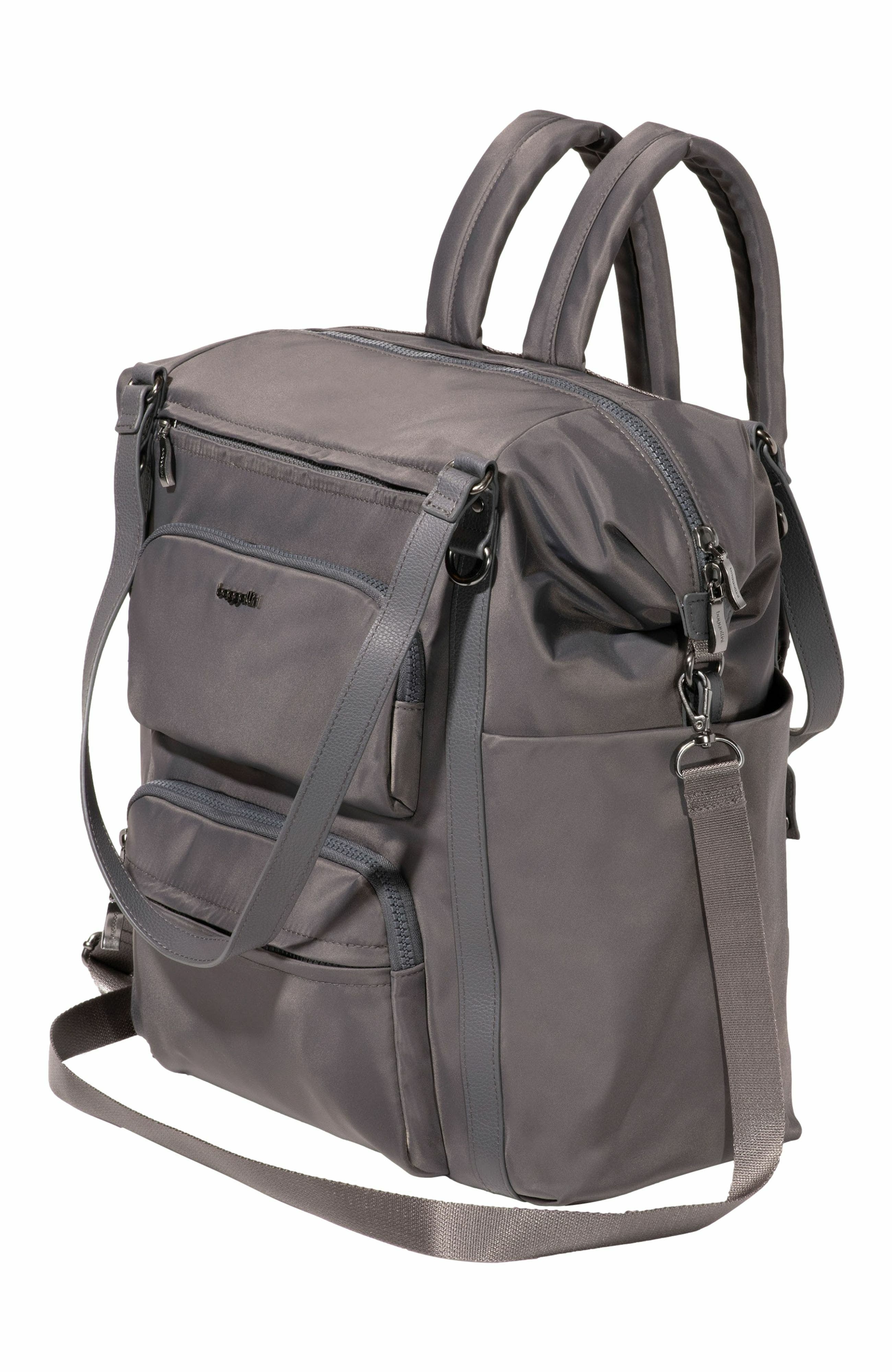 BAGGALLINI Nolita Convertible Backpack, Alternate, color, Smoke Twill