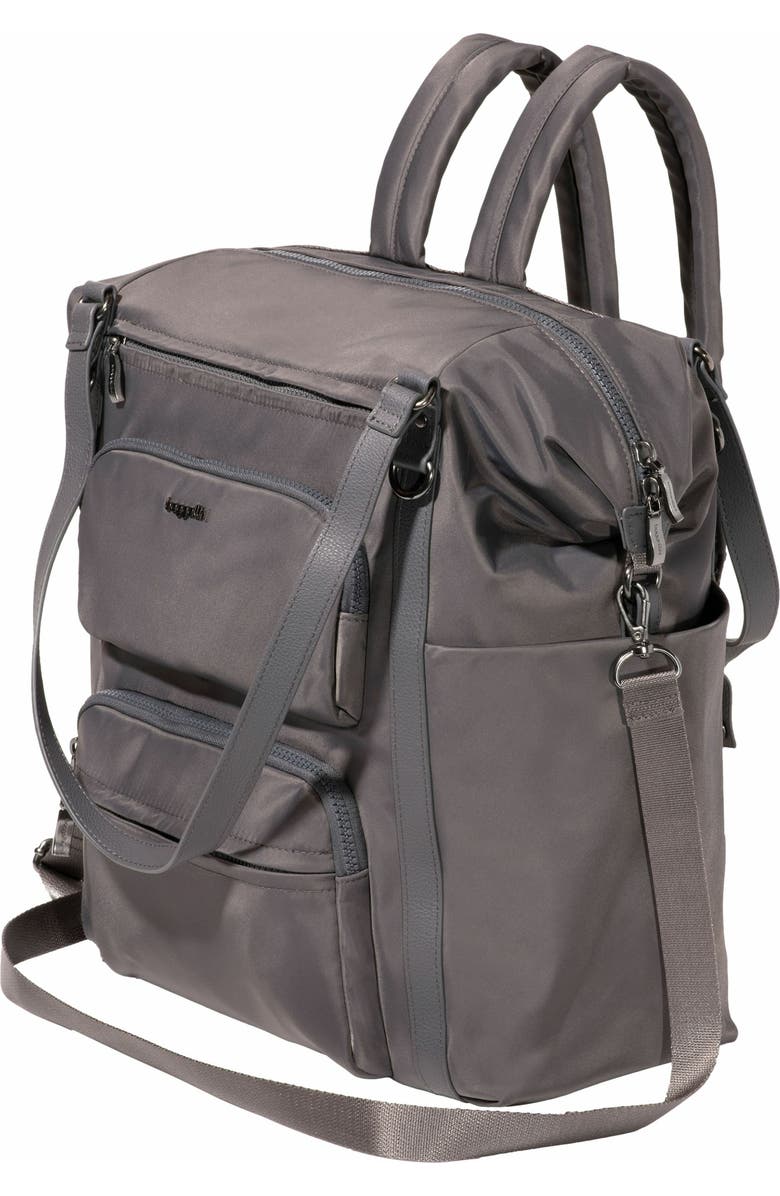 BAGGALLINI Nolita Convertible Backpack, Alternate, color, Smoke Twill