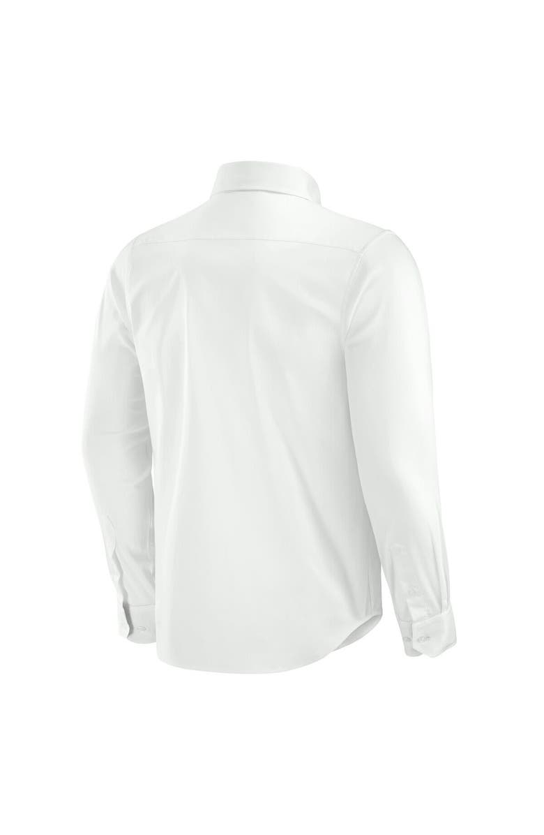 J. Palmer Men's J. Palmer White New England Patriots Man-In-Motion Long Sleeve Button-Up Dress Shirt, Alternate, color, White