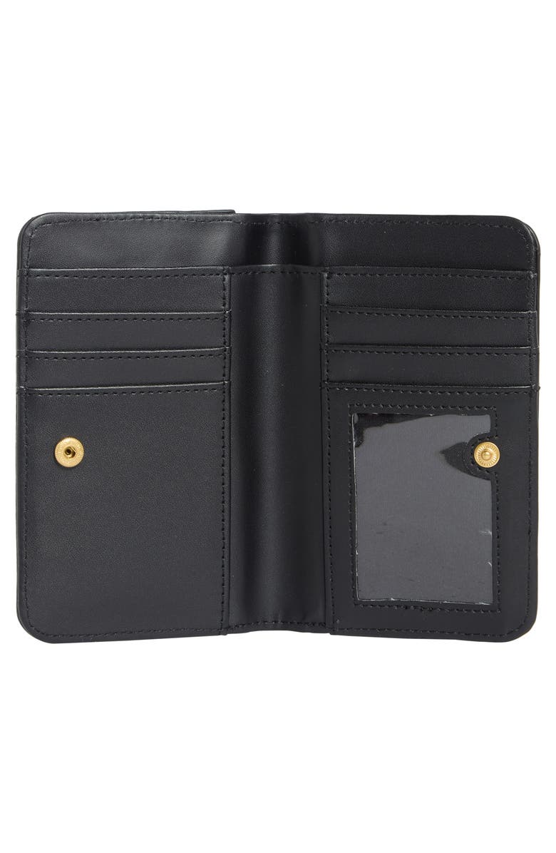 Tahari Reade Faux Leather Bifold Wallet, Alternate, color, Black