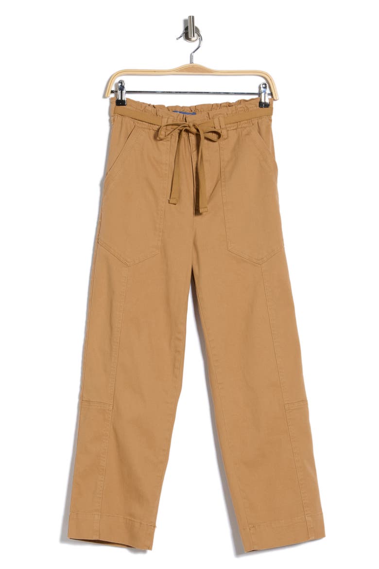 Ultra Skyrise Paperbag Pants, Alternate, color, CARAMEL LATTE