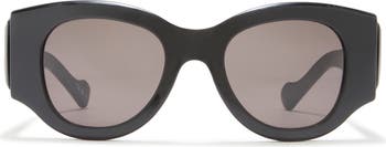 Balenciaga 50mm Round Sunglasses | Nordstromrack display picture 3