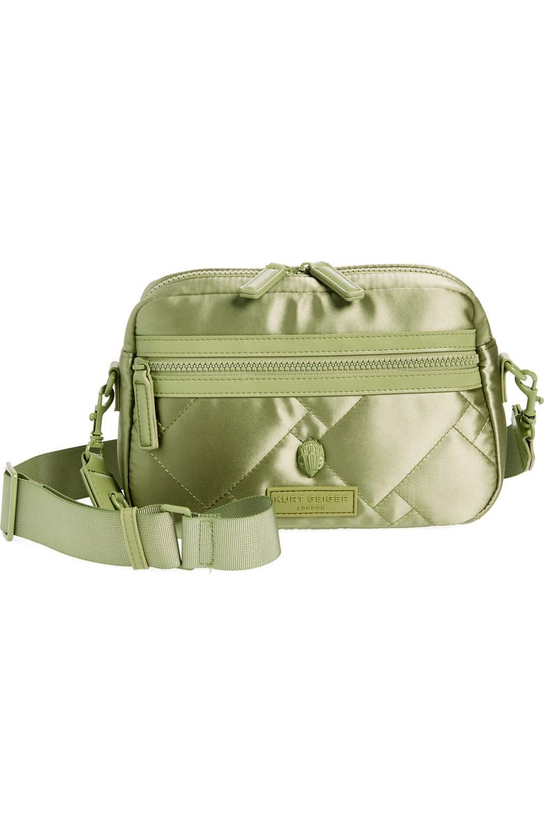 Kurt Geiger London Satin Crossbody Bag, Main, color,
