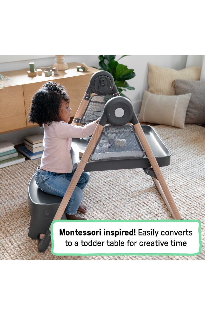 INGENUITY Proper Positioner Create Up! Multi-Mode Folding High Chair, Alternate, color, Grey