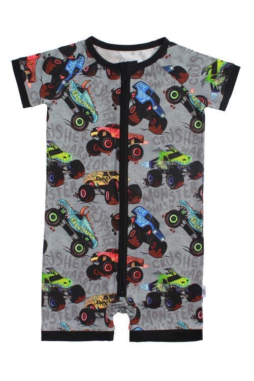 Fletch Monster Jammies Shorties in Gray  product