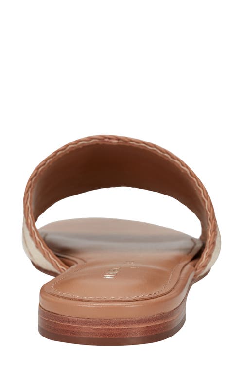 Marc Fisher Ltd Zuri Slide Sandal In Medium Natural