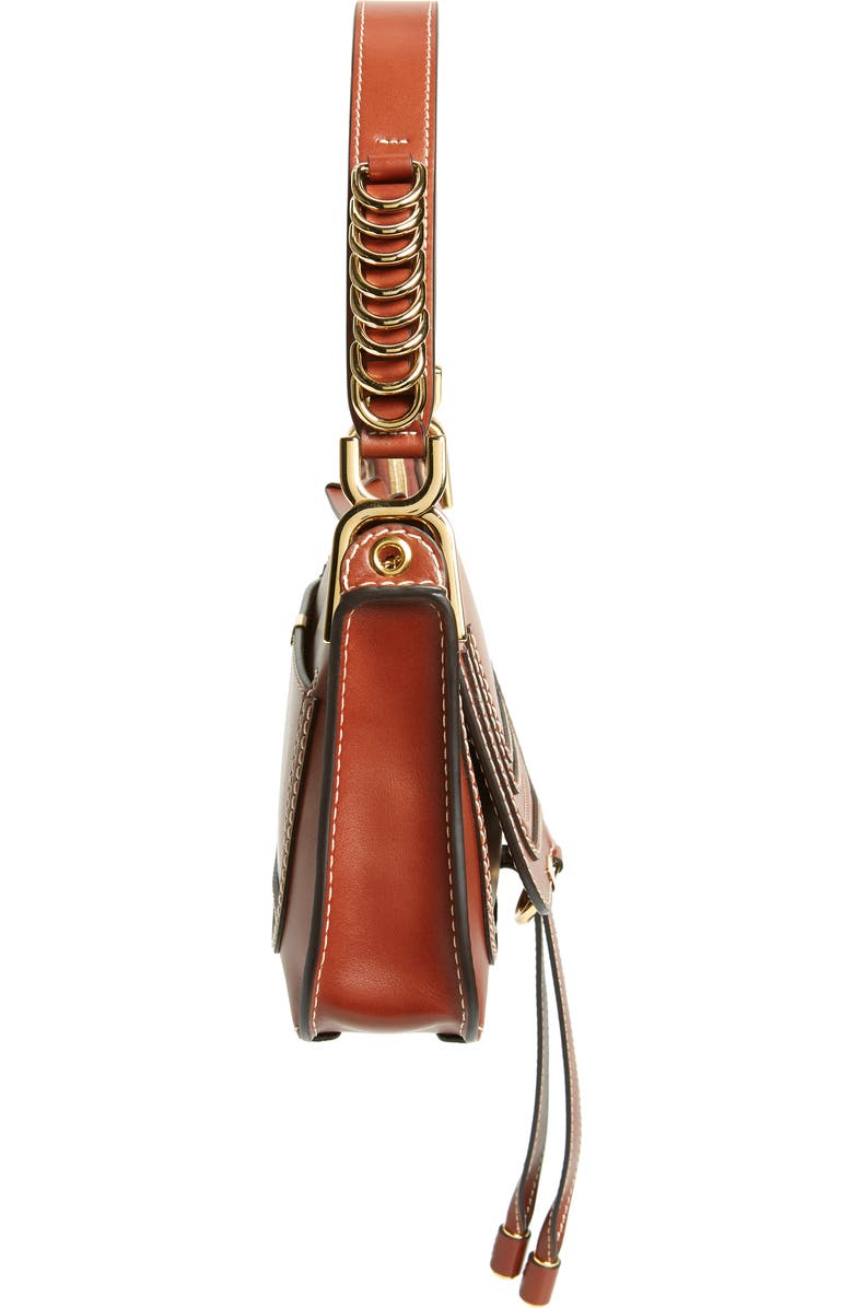 Chloé Mini Marcie Lizard Embossed Leather Satchel, Alternate, color,