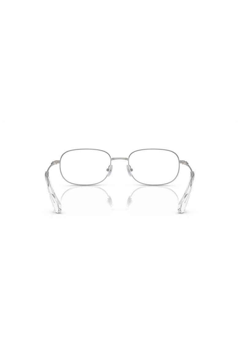 52mm Rectangle optical glasses, Alternate, color, Silver