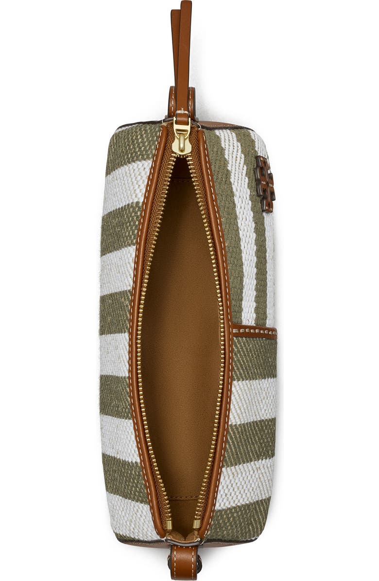 Tory Burch McGraw Stripe Wedge Shoulder Bag, Alternate, color,