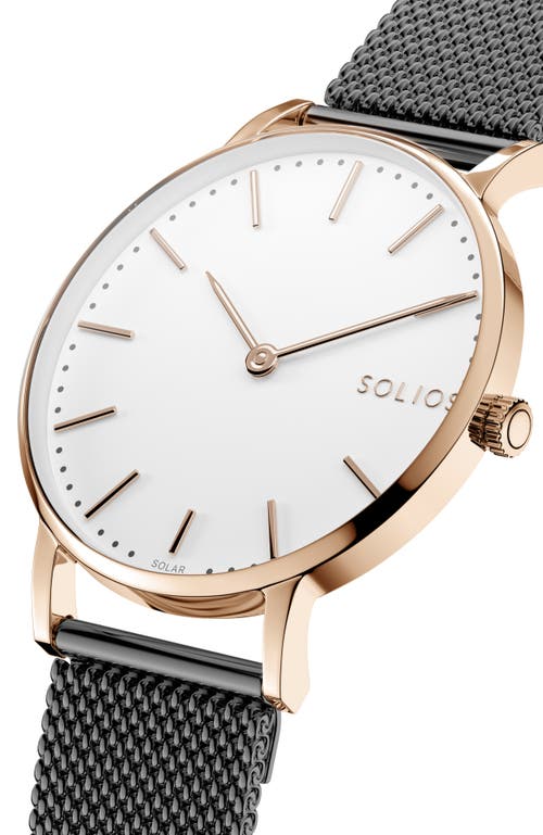 Solios Watches The Solar Classic | White Dial