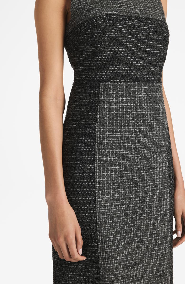 St. John Collection Double Face Wool & Cashmere Dress, Alternate, color, 