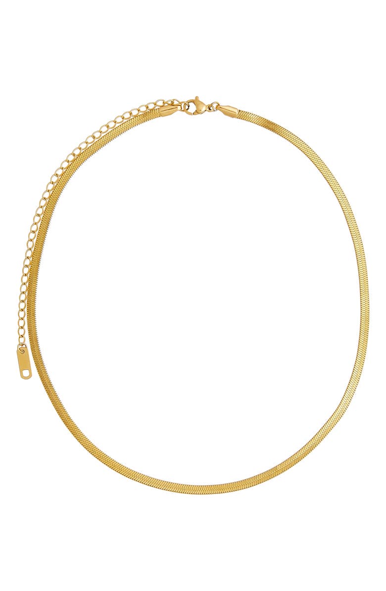 Petit Moments Moore Snake Chain Necklace, Main, color, Gold