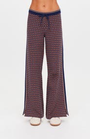 The Upside Lumiere Juniper Geometric Knit Pants