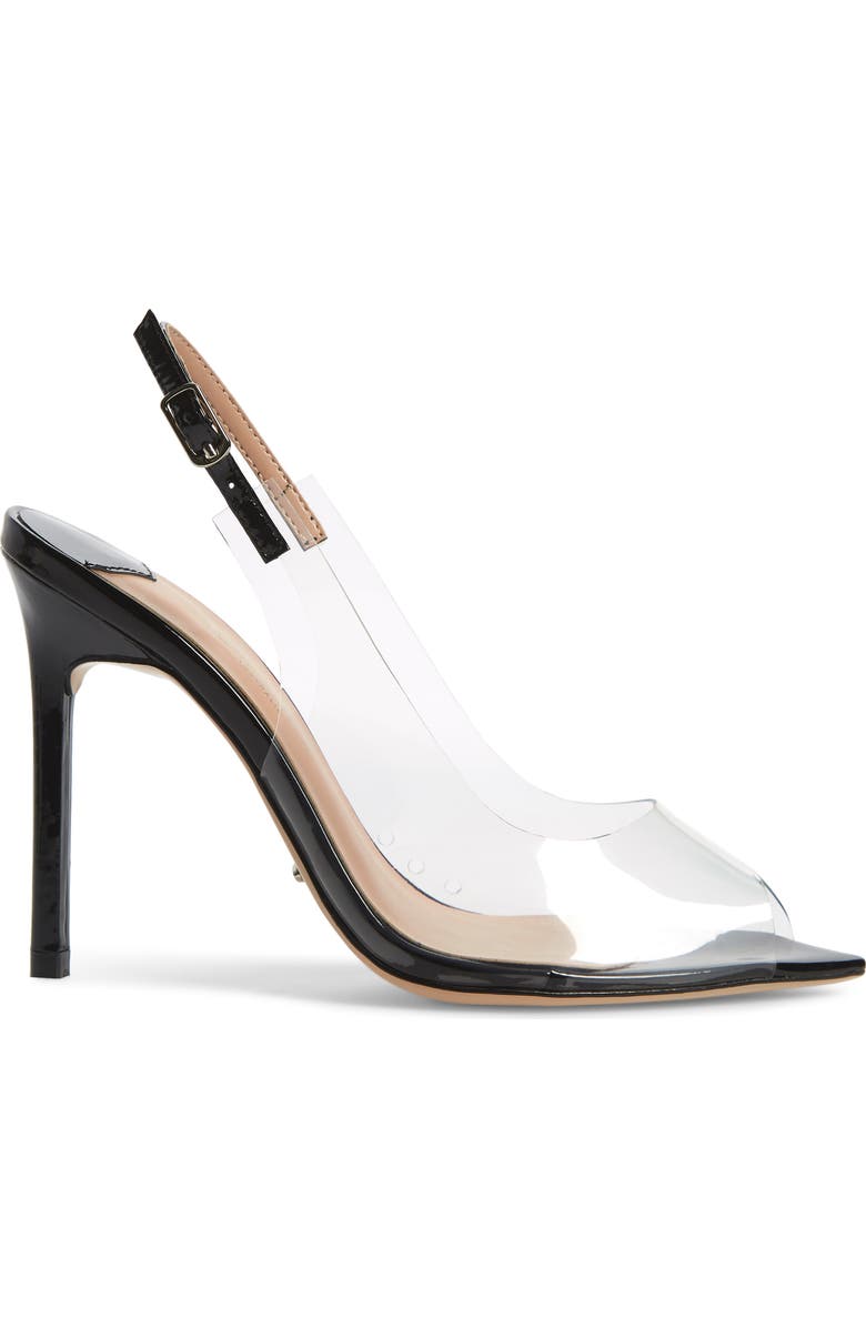 Tony Bianco Mystery Clear Slingback Sandal, Alternate, color,