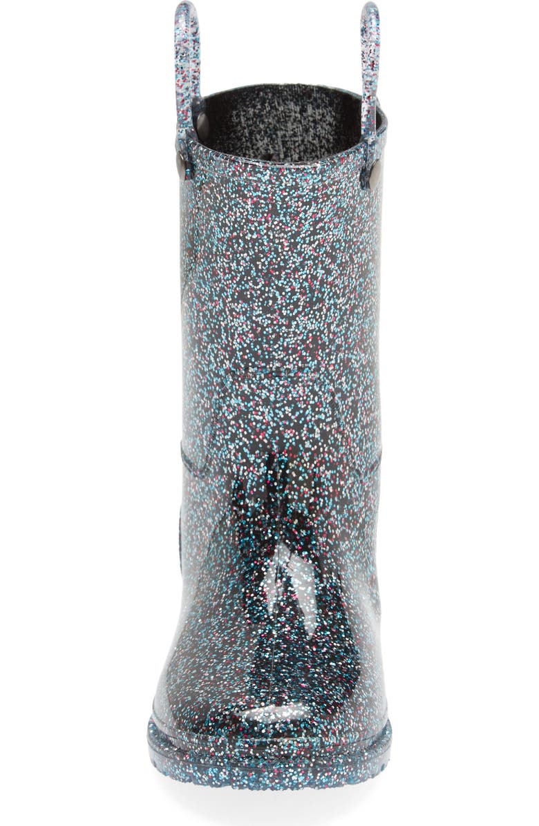Western Chief Glitter Waterproof Rain Boot, Alternate, color,