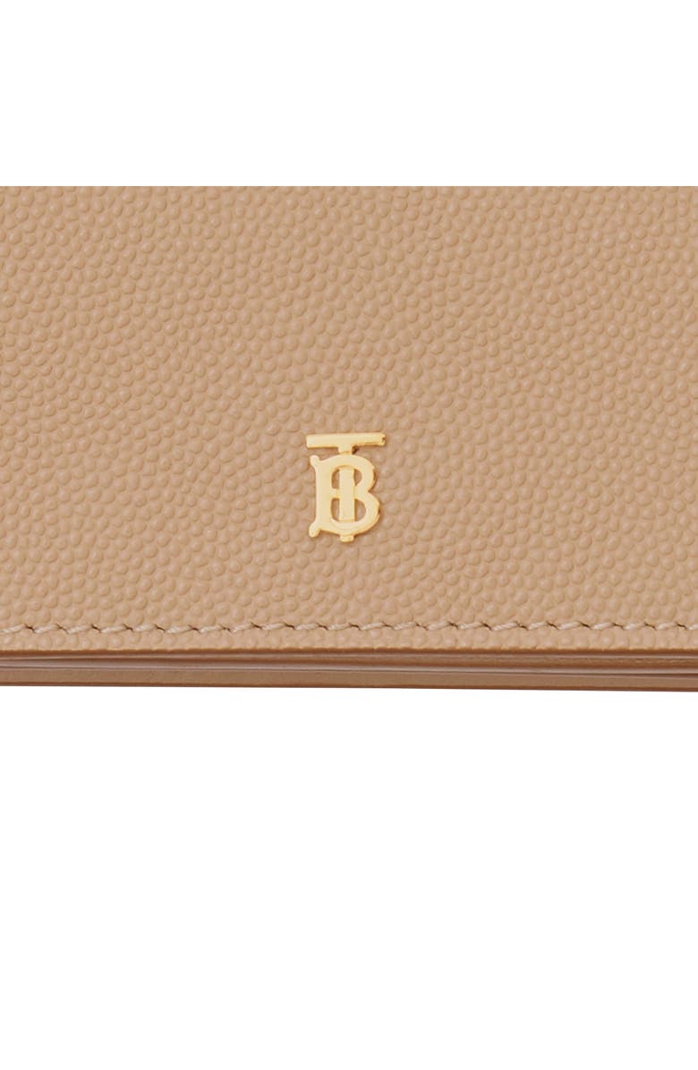 Burberry Grainy Leather Card Case with Detachable Strap, Alternate, color, 