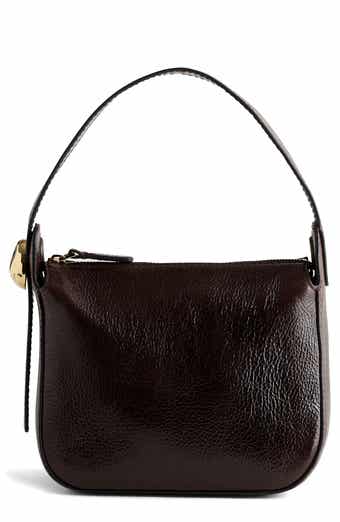 The Sculpted Metal Wristlet Bag