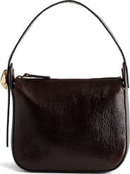 Madewell The Sculpted Metal Wristlet Bag