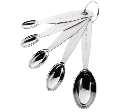 Stainless Steel Measuring Spoon Set, 5 Piece