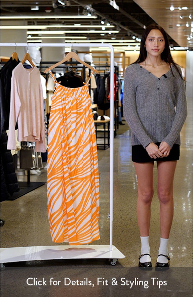 Viola Cotton Maxi Dress, sales video thumbnail