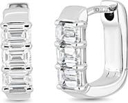Bony Levy Gatsby Diamond Huggie Hoop Earrings