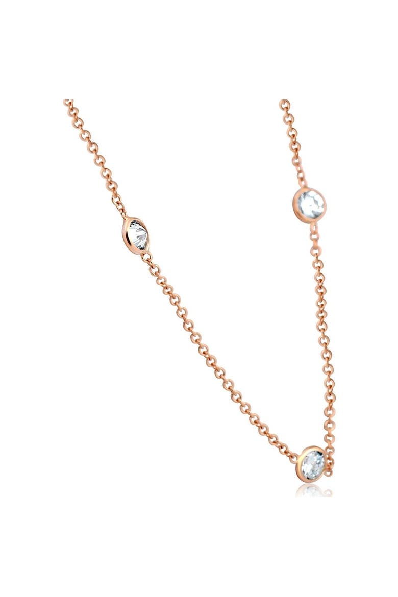 2 Ct Diamonds By The Yard Necklace 14K Gold Lab Grown Diamond, Alternate, color, 14k Rose Gold