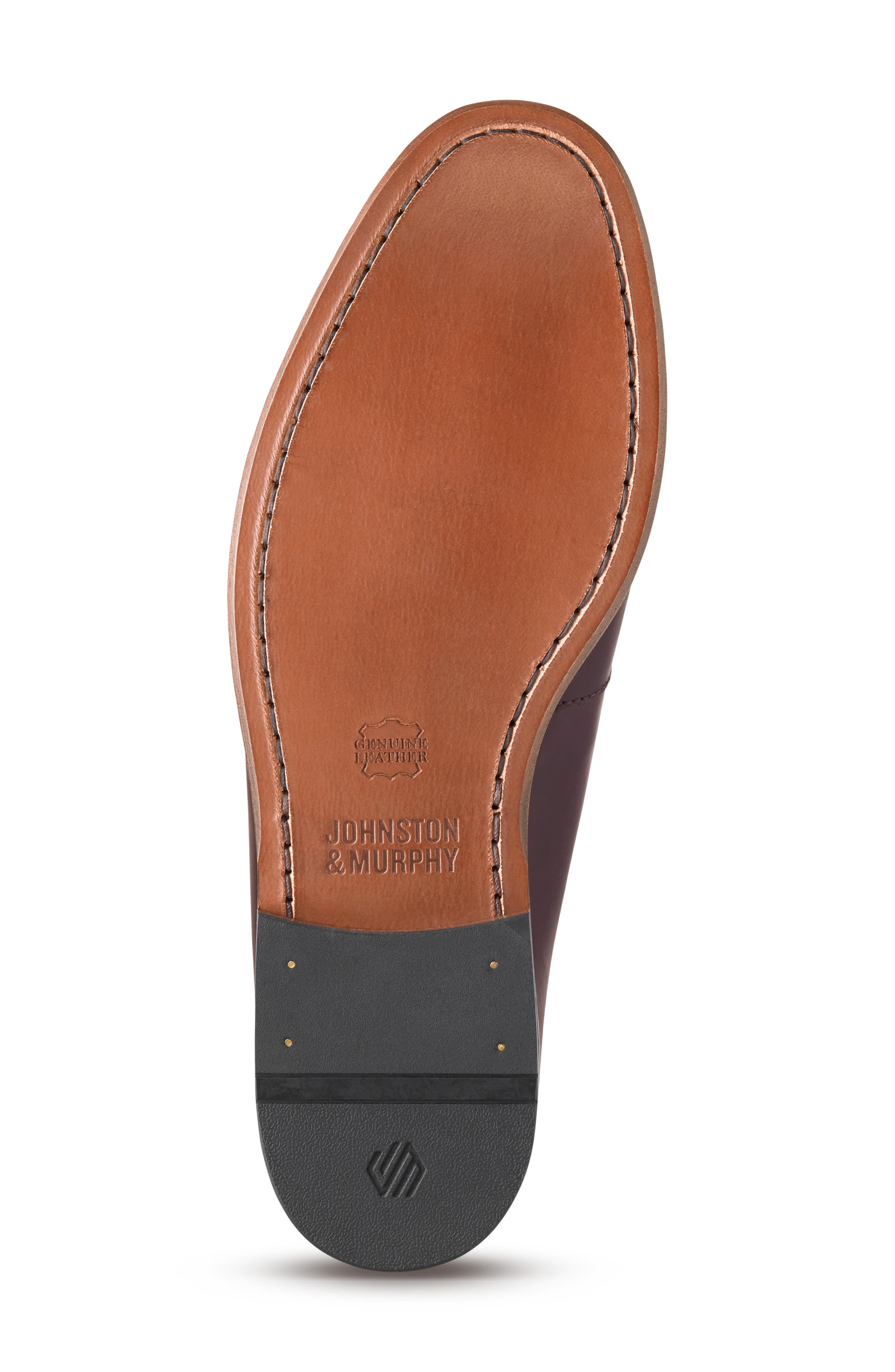 Humphrey Penny Loafer, Alternate, color, BROWN FULL GRAIN