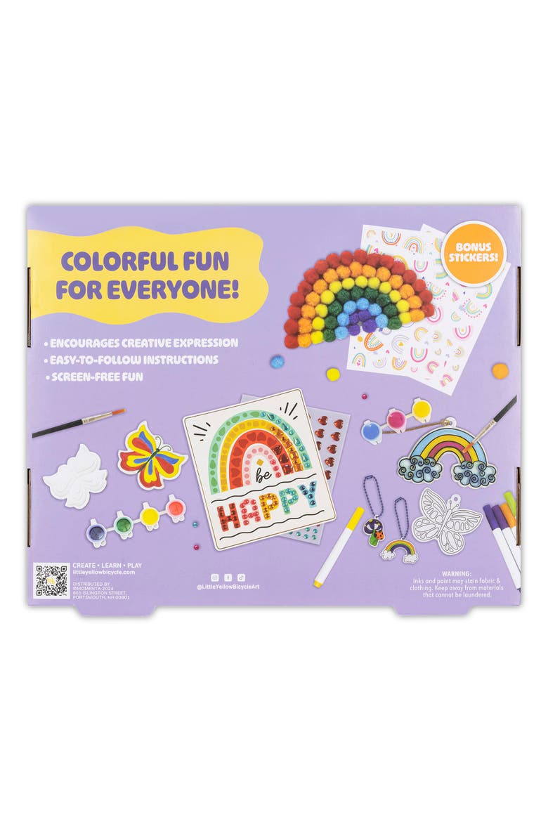 Bicycle 5In1 Rainbow Craft Kit, Alternate, color, Multicolored