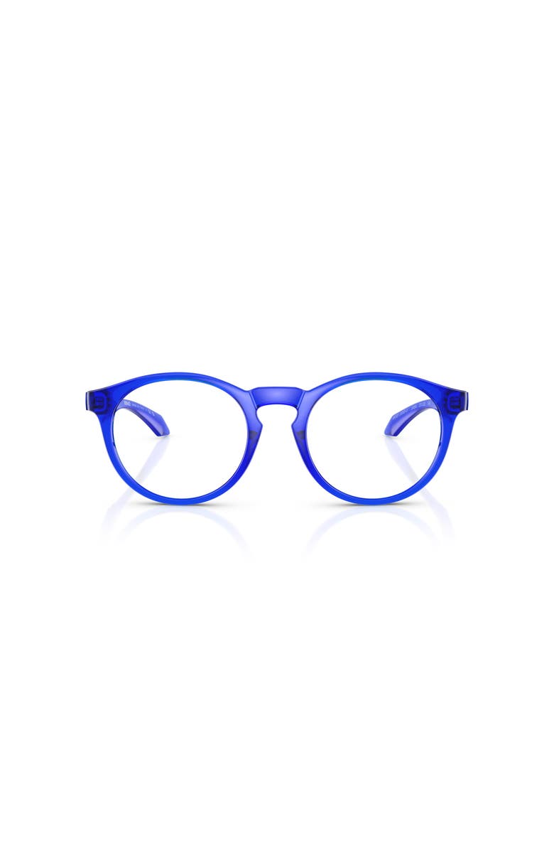 Versace 51mm Phantos optical glasses, Alternate, color, Blue