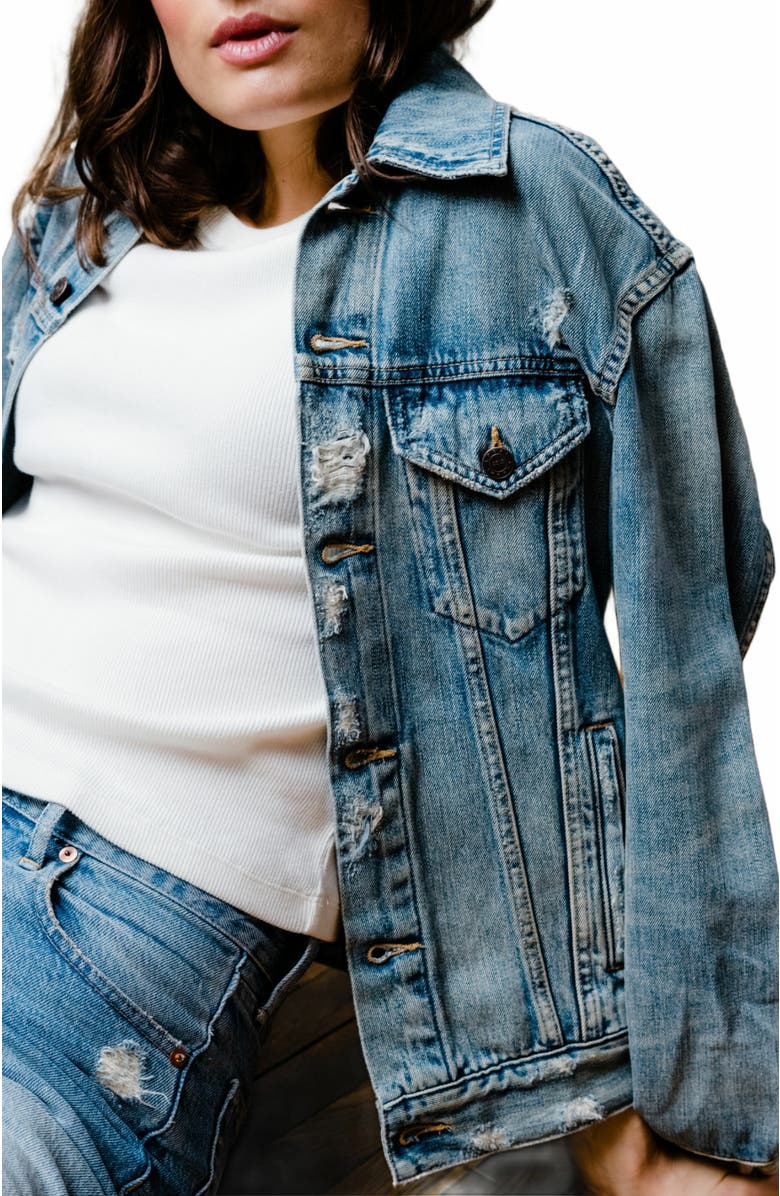 ABLE The Merly Jacket, Alternate, color, Original Wash