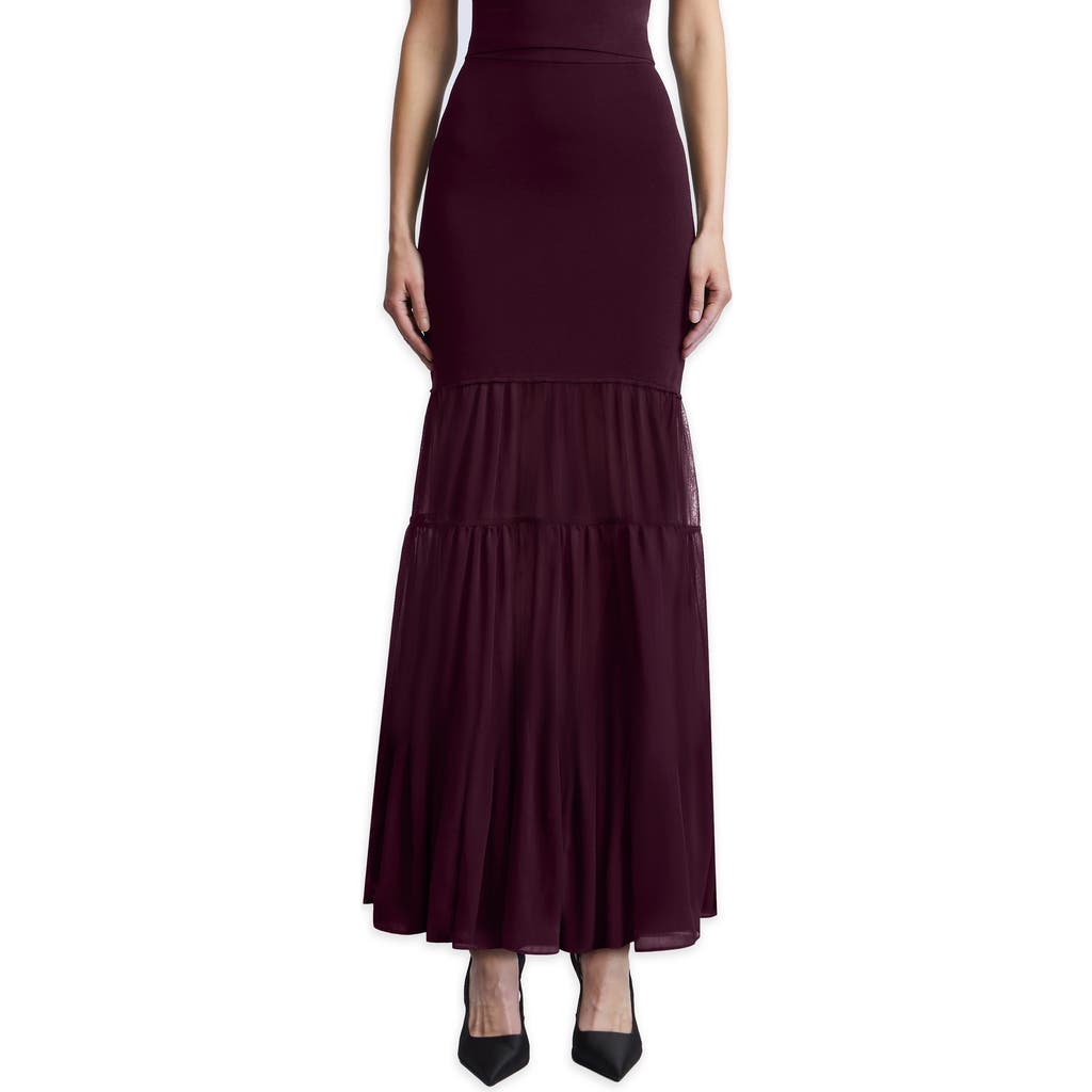 Bcbgmaxazria Elodie Maxi Skirt In Brown
