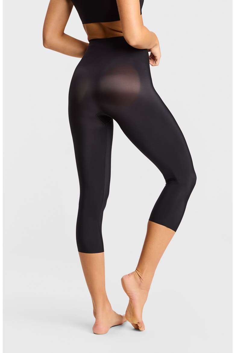 Zone Smoothing Capri Pants, Alternate, color, BLACK