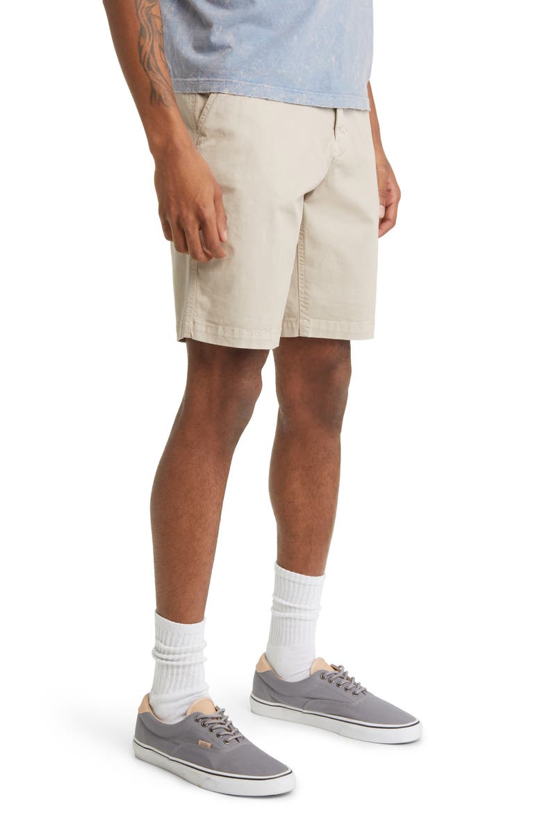 Original Paperbacks Walden Chino Shorts, Alternate, color, Bone