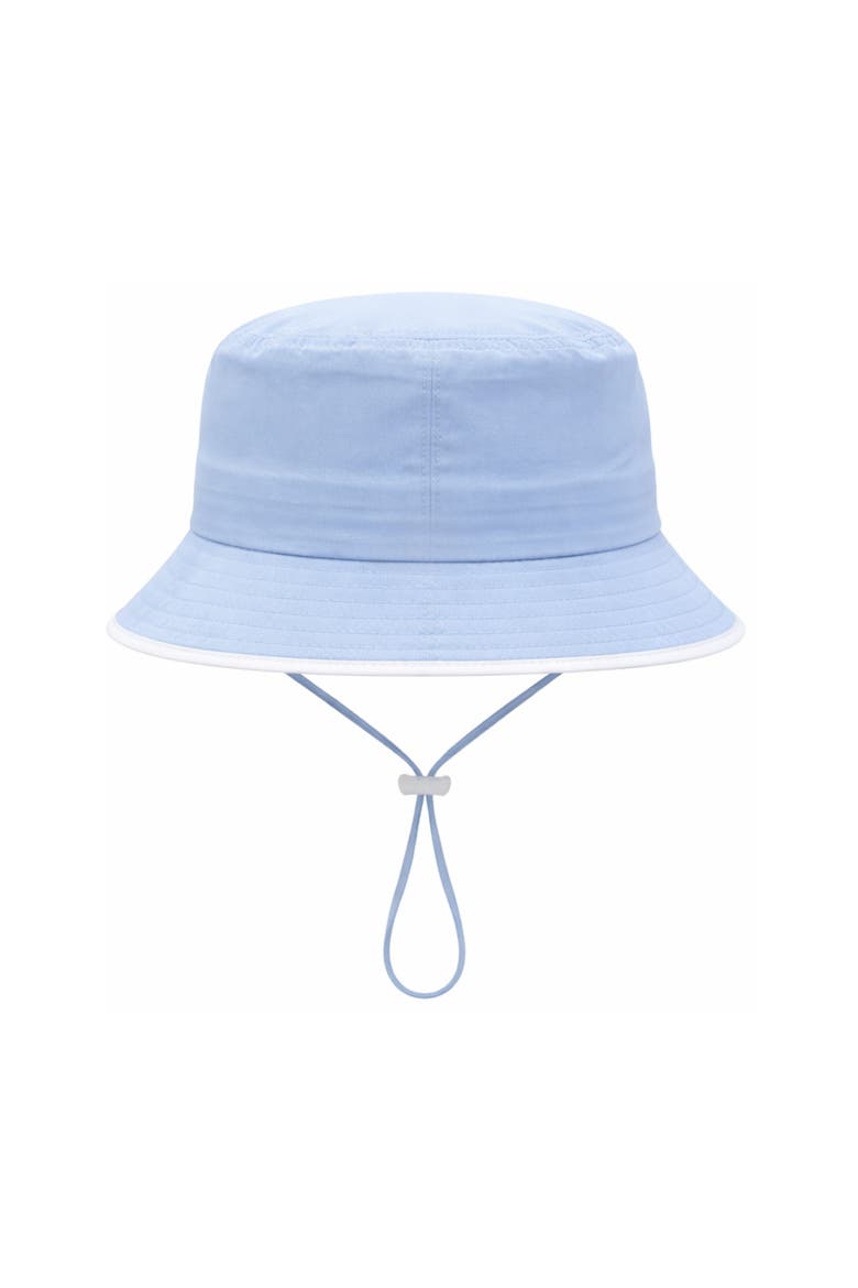 Coastal Crest Bucket Hat, Alternate, color, Light Blue