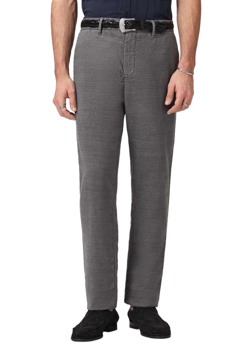 Flint Straight Leg Pants, Main, color, FLAGSTONE GREY
