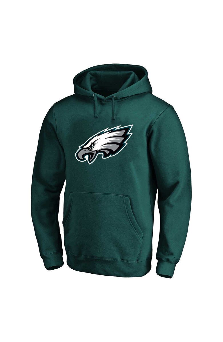 FANATICS Men's Fanatics Branded Jalen Hurts Green Philadelphia Eagles Big & Tall Fleece Name & Number Pullover Hoodie, Alternate, color, 