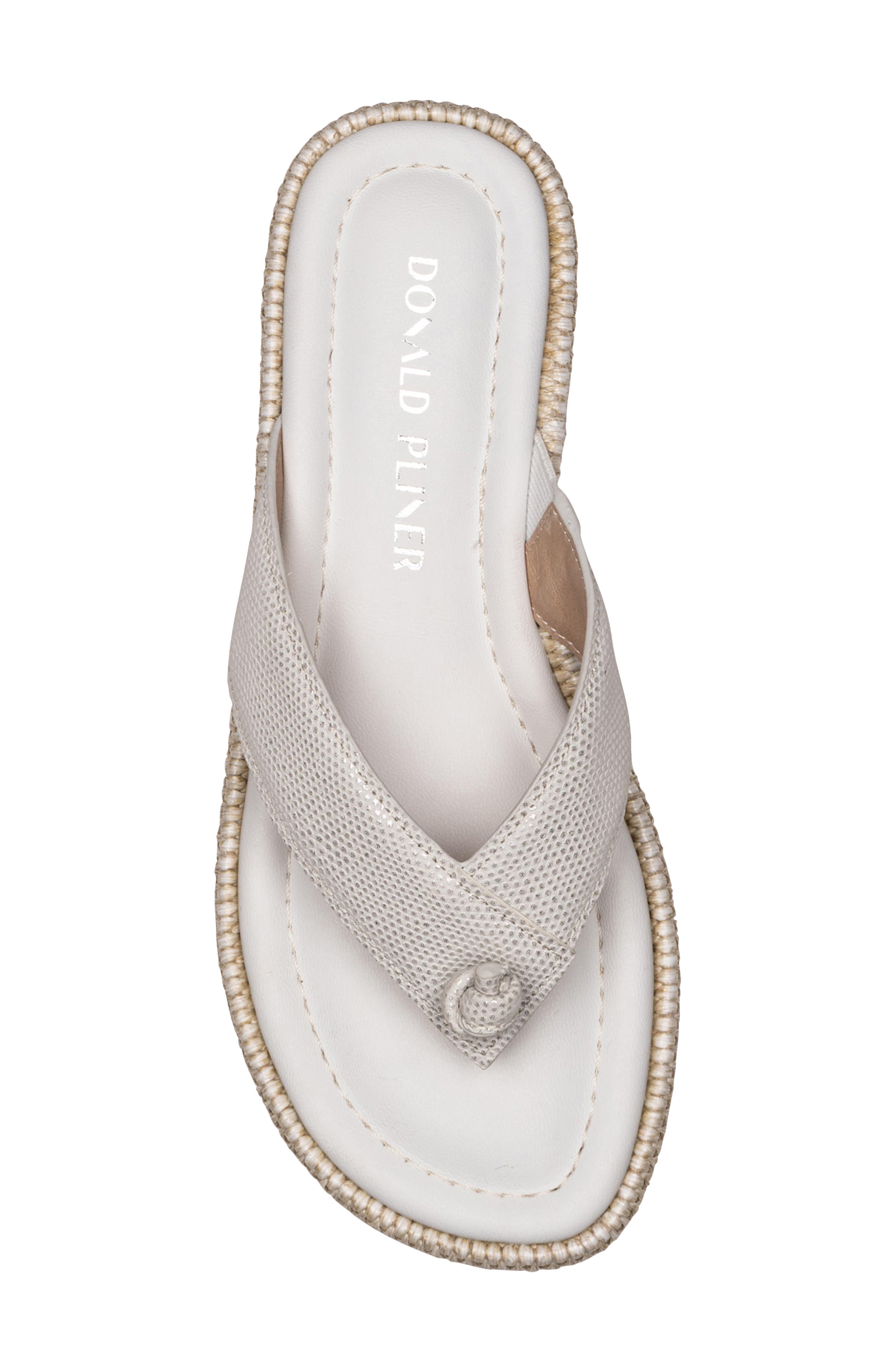 Samiya Platform Flip Flop, Alternate, color, PORCELAIN