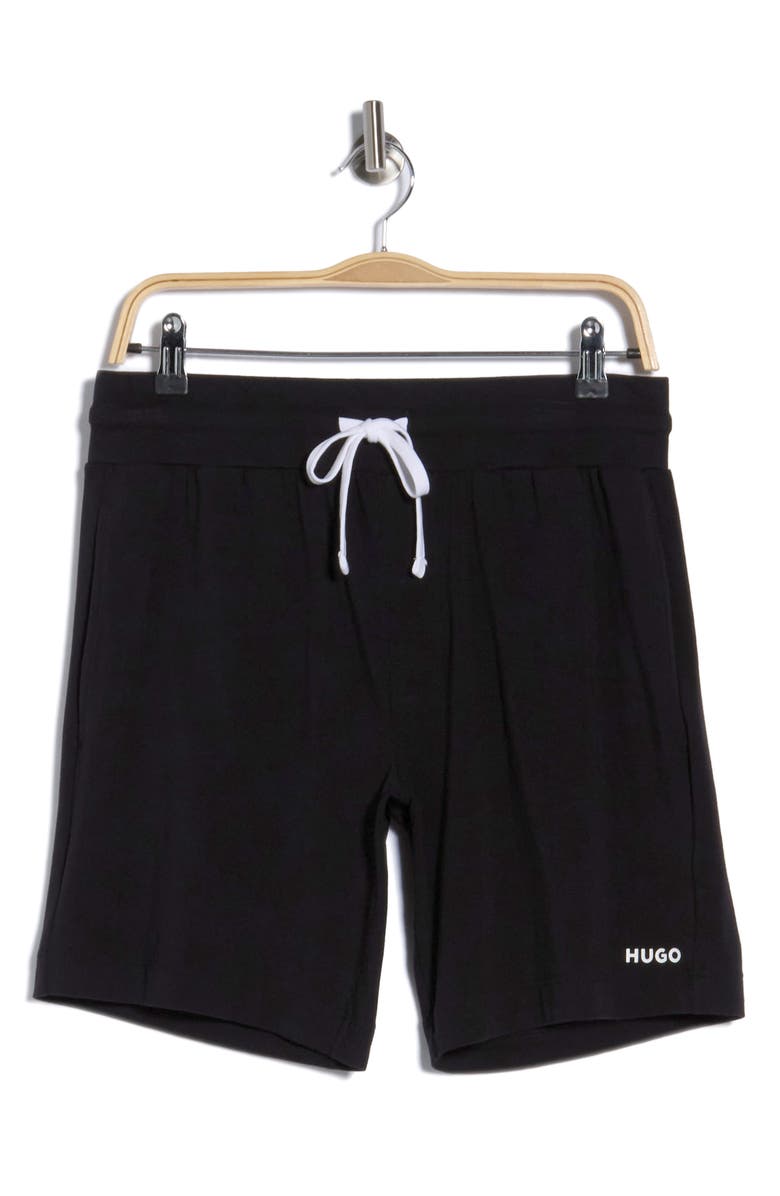 BOSS Dave Stretch Cotton Sleep Shorts, Alternate, color, Black