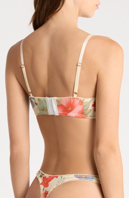 Kilo Brava Stretch Mesh Bralette In Multi