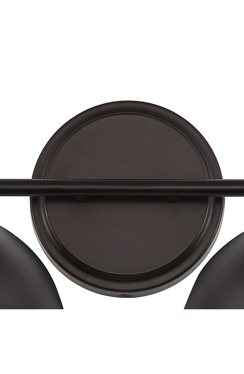 JONATHAN Y Frisco 2-Light Farmhouse Industrial Iron LED Vanity, Alternate, color, 