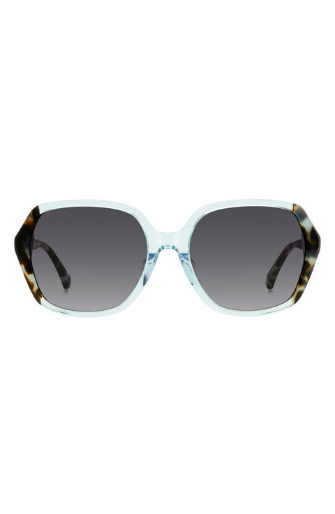 ellery 57mm square sunglasses