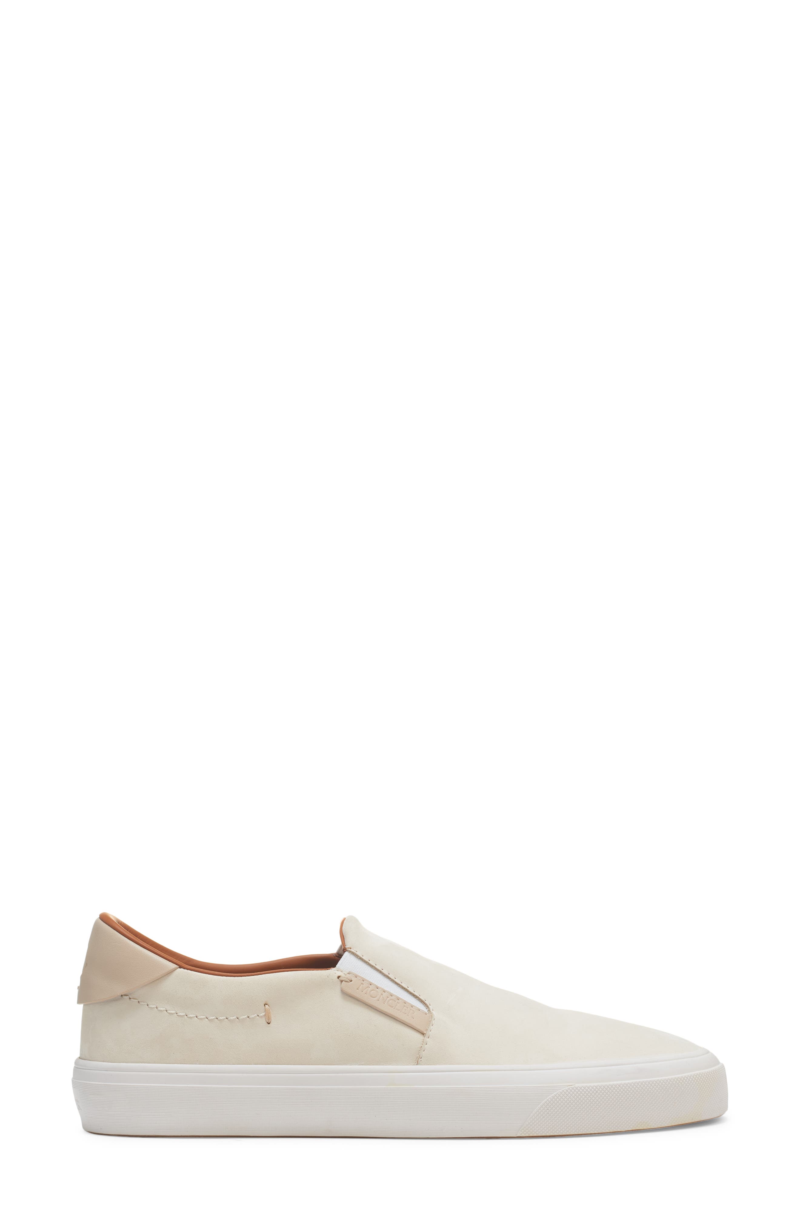 Moncler Monclub Slip-On Sneaker, Alternate, color, Light Beige
