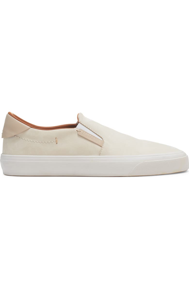 Moncler Monclub Slip-On Sneaker, Alternate, color, Light Beige