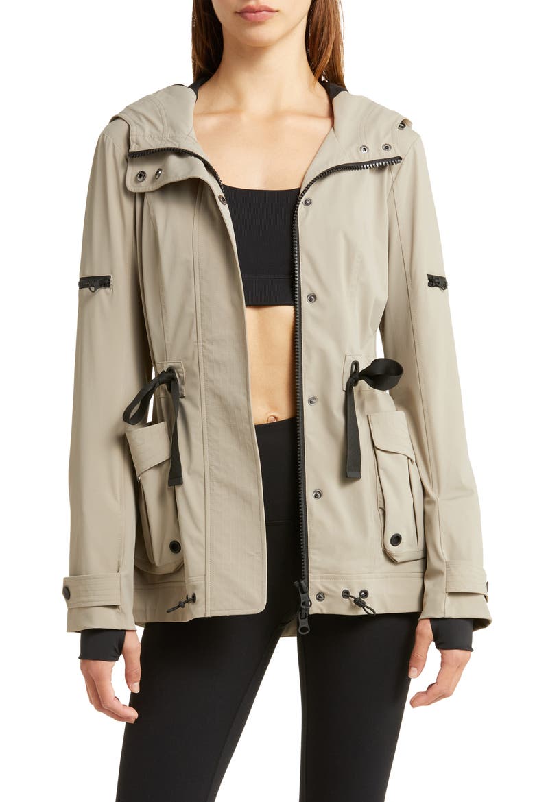 Tectonic Hooded Jacket, Main, color, GREIGE SANDALO